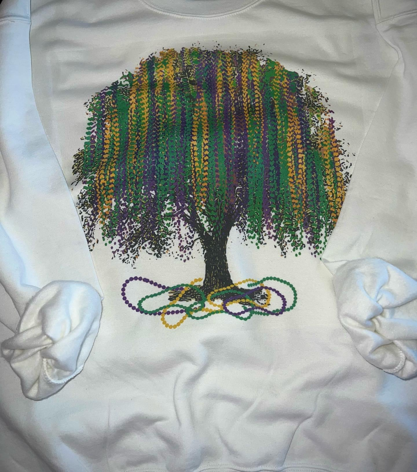 Mardi Tree Sweatshirt