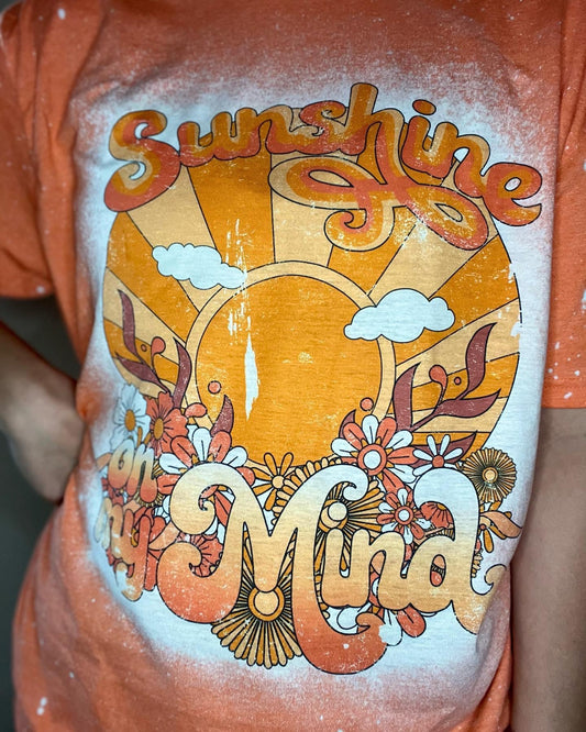 Sunshine On My Mind tee