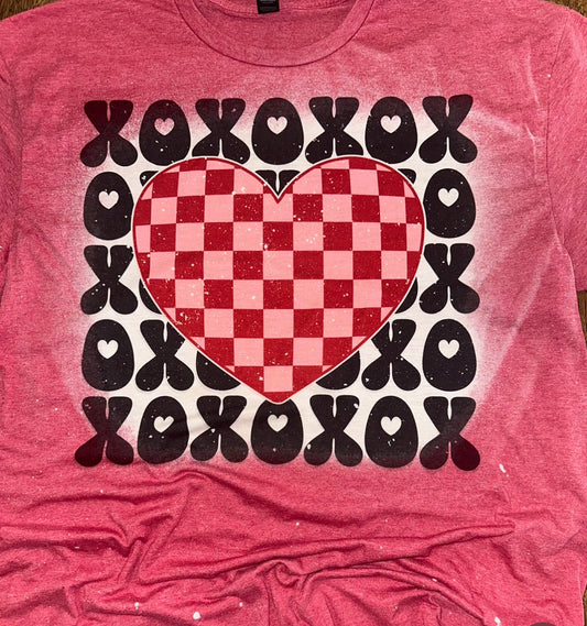 XOXO heart tshirt