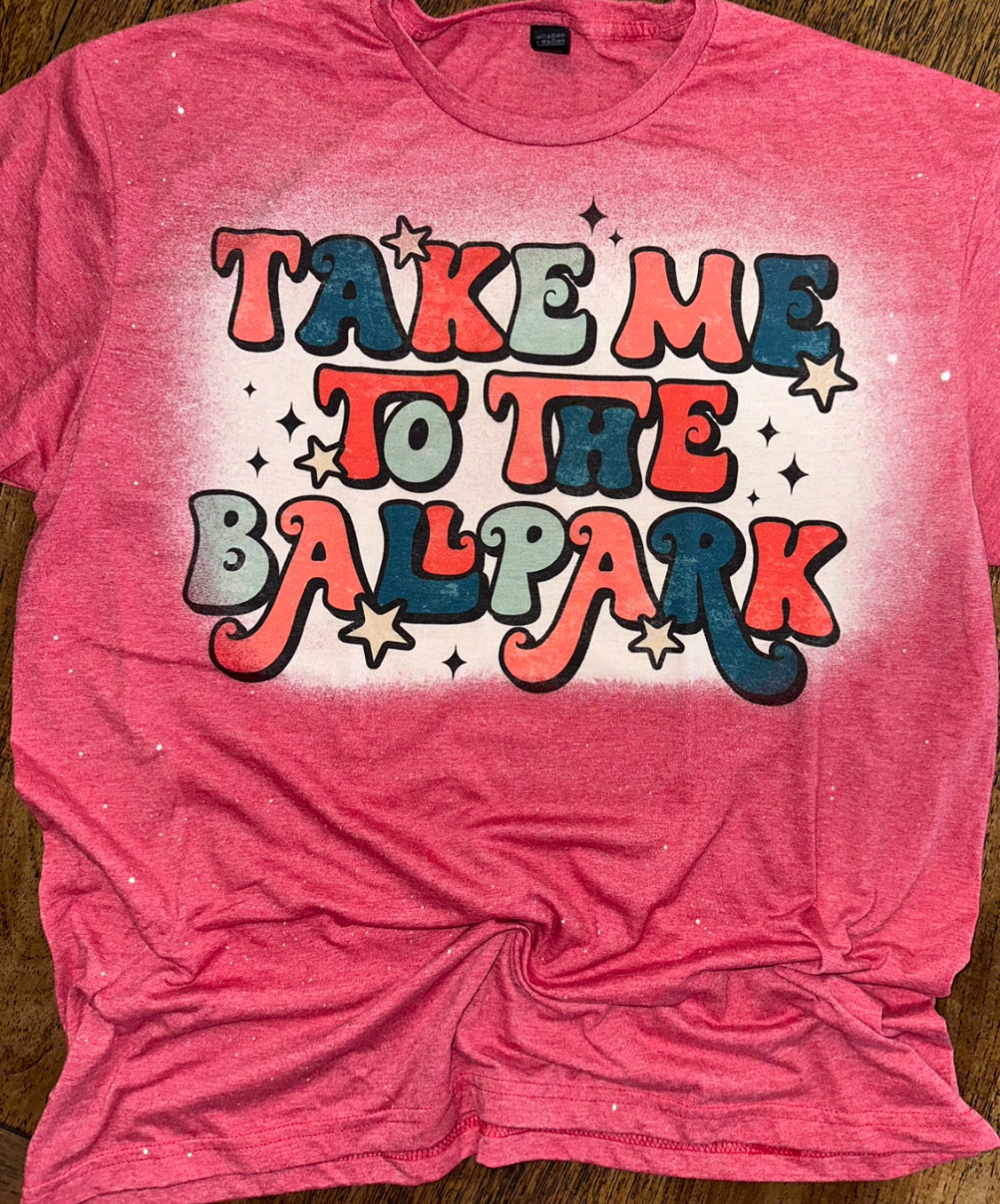 Take me to the ballpark tshirt
