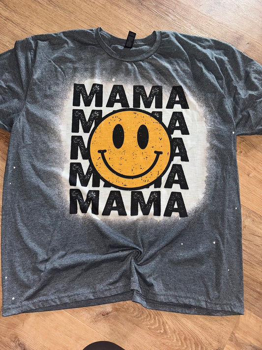 smiley mama tee