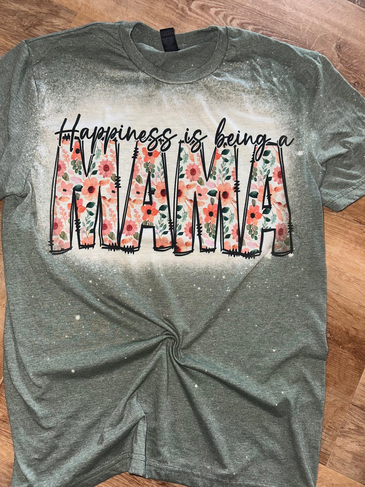 Happiness is being a mama tee