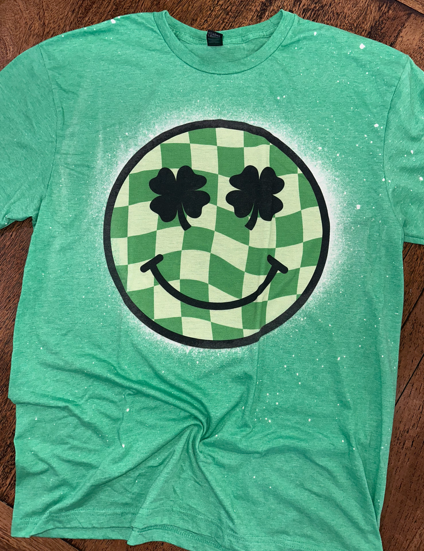 St. Patricks smiley tshirt